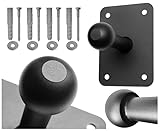 Wandmontage für Fahrradträger für Anhängerkupplung. MotopoliS