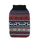 Hugo Frosch Öko-Wärmflasche 2,0 l mit Strickbezug Norweger