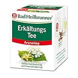 Bad Heilbrunner Erkältungstee - Arzneitee im Filterbeutel - Eukalyptus - lindernd & entzündungshemmend bei Erkältungen, Husten oder Schnupfen (12 x 8 Filterbeutel)