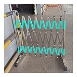 Wohnaccessoires, Erweiterbare tragbare Verkehrsleitbarriere – Faltbare Mobile Absperrung für Parklösungen im Freien, vorübergehende Nutzung (1,2 x 4 m