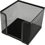 helit H2518495 - Zettelbox „the cube network“, schwarz