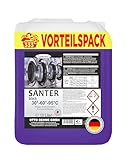 Lorito Santer Black 225 Waschmittel für schwarze Wäsche 10L - Flüssig-Waschmittel für kraftvolle Wäschepflege, Erhält die Farbintensität, Bis zu 333 Waschladungen