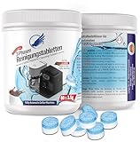 80 x 2-Phasen Reinigungstabletten für Kaffeevollautomat - 2in1 Protect & Clean - kompatibel und getestet für Jura & Siemens Kaffeevollautomaten - Extra starke Reinigungsformel. 'Made in Germany'