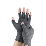 INF Arthritis Handschuhe, Kompression Arthritis Handschuhe Anti, Handschuhe bieten arthritische Gelenkschmerzen Linderung der Symptome (Grau, M)