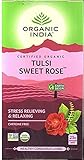 Organic India Tea Tulsi Sweet Rose – 25 Teebeutel