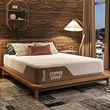 Classic Brands Gel-Memory-Funktion, belüftet 23 cm (9 Zoll), kühle Gel-Matratze Queen weiß