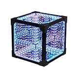Breeshy 3D Cube Abyss Stimmungslampe für Büro, cool und bunt, Dekoration, Nachtlicht, Gaming, Stimmungslicht, tragbar