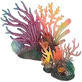 SEWOART 2St Korallenmodell für Meereslebewesen künstliche Koralle Zubehör für Aquarienschildkröten Modelle Ornament Aquariumdekorationen klein Korallen für Aquarien Schildkrötenbecken