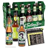 KALEA Maibock Tasting Box | 6 x 2 0,33l Flaschenbiere von Privatbrauereien | geniales Biergeschenk für alle Männer und Frauen | Limitierte Sonderauflage mit geringer Stückzahl |