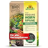 Neudorff Azet Vegane Hornspäne – 100% natürlicher Stickstoff-Langzeitdünger für alle Pflanzen, Obst und Gemüse für schnelles Wachstum und reiche Ernte, 2 kg