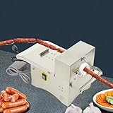 HOTAPEPU Salachichas Gebundene Maschine - Automatisierte Geräte Zum Binden Von Würstchen, Elektrischer Linker, 304 Edelstahl, Einstellbare Länge, Zwei Modi, Maximaler Durchmesser Von 50 Mm ~//