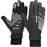 GripGrab Ride Winter Fahrradhandschuhe Winddichte Gefütterte Winterhandschuhe Fahrrad Thermo Radsporthandschuhe Lang