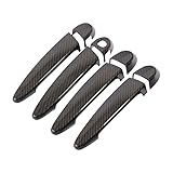 Autotürgriffabdeckung Für E87 E90 E91 E92 E93 F30 X1 X2 X3 X4 X5 X6 8Pcs Auto-Außentürgriff-Abdeckungs-Verkleidungs-Carbon-Faser-Art-Auto-Zusätze
