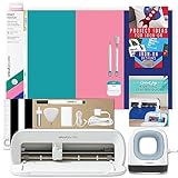 Cricut Joy Xtra und EasyPress Mini mit Vinyl Sampler Pack zum Aufbügeln und Werkzeugset Bundle – Schneidemaschine mit kleiner Hitzepresse und HTV-Zubehör, Cricut Anfänger-Set mit allem für den