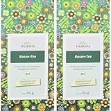 Herbaria Basen Kräutertee - Bio, 60g (Packung mit 2)