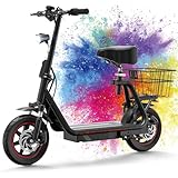 E Scooter,Elektro Elektroroller Erwachsene Elektroscooter,E Roller Offroad,Elektro Scooter Roller,(45 Km Reichweite,48V13Ah,150 KG Tragkraft)-M5PROS