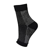 YosoliShop 4 Paar Kompressionssocken Damen Herren Sprunggelenkbandage Knöchelbandage Achillessehne Bandage Fußgelenk Orthopädische Kompressionssocken Fußbandage