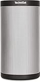 TechniSat TECHNISOUND MR2 Multiroom Lautsprecher (mit Audiostreaming, Internetradio, 2 x 10 Watt Wireless Speaker, Spotify Connect, UPnP Audio-Streaming) schwarz/silber