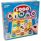 Drumond Park Logo-Bingo-Spiel – Das klassische Logo-Spiel der Marken, die Sie kennen und lieben, im Bingo-Format – Familienspiele für 2–4 Spieler für Kinder und Erwachsene, geeignet für Kinder und
