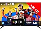 CHIQ QLED TV 4K 139cm U55QM8V Google TV, 4K, QLED