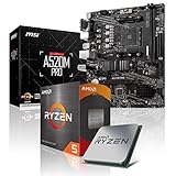 Memory PC Aufrüst-Kit Bundle Ryzen 5 5500 6X 3.6 GHz Prozessor, 16 GB DDR4, A520M Pro Mainboard (Komplett fertig zusammengebaut inkl. Bios Update und Funktionskontrolle)