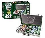 Piatnik 7903 - Poker Set 300 High Gloss Chips