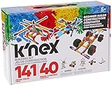 K'NEX 15210 Baukasten für Anfänger mit 40 Modellen, Lernspielzeug für Jungen und Mädchen, 141-teiliges Lernset, Konstruktionsspielzeug für Kinder, Bauspielzeug ab 5 Jahren