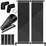 KESSER® Solarkollektor Poolheizung Warmwasser Heizung Solarheizung für Pools Schwimmbad l Beliebig erweiterbar l UV-beständiger Kunststoff (300 x 70 cm)