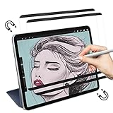 Hoktods Magnetische Papier-Displayschutzfolie für iPad Pro 11 Zoll / iPad Air 4. Generation, Bleistiftgefühl, Papier strukturiert, waschbar, blendfrei, entfernbar, wiederverwendbar, Papierfolie zum