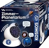 KOSMOS 676902 Zimmer Planetarium Projektor mit 2 auswechselbaren Sternkarten, spannende Infos zum Sternenhimmel, Sonnensystem, Planeten, Astronomie für Kinder ab 8 Jahre