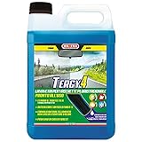 Mafra, Tergy 4, Gebrauchsfertige Mehrjahres-Autoscheibenwaschflüssigkeit für Scheibenwaschanlagen, Anti-Kalk-Frostschutz-Autoscheibenreiniger bis -5°C, entfernt den Verkehrsfilm, 4,5L Format