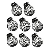 SOIMISS 8 Stück Teiliges Dachrinne Abflussfilter für Fallrohre Blockierung Schutz für Laub und Schmutz für Garten Balkon und Dächer Langlebig und Praktisch