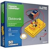 FRANZIS 65272 - Lernpaket Elektronik - Der Schnellstart in die Elektronik - 50 spannende Experimente - empfohlen ab 14 Jahren