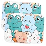 Toyvian 2 Stück wasserdichte Meerschweinchen Käfigeinlage Wiederverwendbare Waschbare Nässeunterlage als Trainingsmatte für Kleintiere und Langlebig für Haustierkäfige