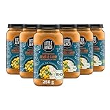 Little Lunch Bio Gemüse Curry | asiatische Sauce für Reis | 100 Prozent Bio-Qualität | Vegan | Ohne zugesetzten Zucker | Laktosefrei | Keine künstlichen Zusätze | Ohne Geschmacksverstärker | 6 x 250g