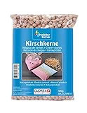 Glorex 0 2509 01 - Kirschkerne, 500 g, gewaschenes Naturprodukt, ideal für Kirschkernkissen, kann erwärmt werden, Braun