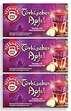 Teekanne Türkischer Apfel 20 Beutel, 3er Pack (3 x 55 g Packung)