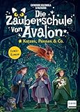 Die Zauberschule von Avalon - Katzen, Pannen & Co.: Eine packende Mischung aus Abenteuerroman und Graphic Novel für Kinder ab 8 Jahren - voller Freundschaft, Abenteuer und Zauberei!