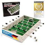 Mini Tischfußball Mobiler Kicker; Tischkicker im Taschenformat Mini Soccer Table für Zuhause & Unterwegs für Groß & klein