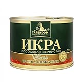 Kaviar - Zarendom Gorbuscha Lachskaviar Klassik 500 g Dose - roter Kaviar - caviar - икра