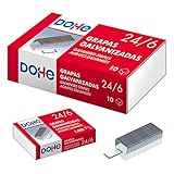 MTL 79180 Pack von 1000 Heftklammern 24/6 verzinkt