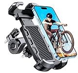 Mohard Handyhalterung Fahrrad, [Niemals Herunterfallen] 360° Drehbar Bike Handlebar Bags Handyhalterung Motorrad, Handyhalter Fahrrad für Rennrad MTB, Kompatibel mit 4,7-6,8 Zoll Smartphone