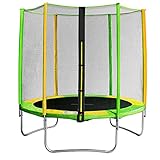 Trampolin mit Sicherheitsnetz, Sprungmatte, Sicherheitsmatte, Mini-Trampoline für Kinder im Innen- oder Außenbereich, Gartentrampolin für Kinder, Erwachsene