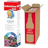 ROTBÄCKCHEN Vital Eisen Formel 3er Pack (3 x 450 ml) - Nahrungsergänzungsmittel mit Eisen und Vitamin C, B1, B2, B6 und B12 Flüssigkeit