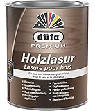 düfa Premium Holzlasur FARBLOS 750ml Holzbeschichtung Schutzanstrich Holzschutzlasur │ für Holzelemente im Außenbereich