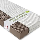 LaModula Bio-Kaltschaum Matratze Franz - Hochwertige & Luxus 7-Zonen-Wendematratze, 90x210 cm, H4 Fest