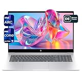 HP Envy Business Laptop, Intel Core Ultra 7-155H, 32 GB DDR5 RAM, 2 TB PCIe SSD, 17.3' FHD IPS Touchscreen, Intel Arc Graphics, QWERTZ Tastatur, Windows 11 Home, Silber