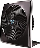 Vornado 573 Ventilator Boxfan Lüfter Tischventilator Windmaschine Klein 21W 46dB - Flüsterleise - Schwarz