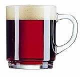 120 Glühweinbecher Glühweingläser mit Henkel gehärtetes Glas geeicht 0,2 0 2 l