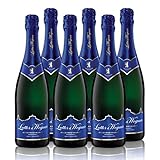 Lutter & Wegner Gendarmenmarkt Sekt Trocken (6 x 0,75 l) - erfrischender, feinperliger Sekt mit dezenten Fruchtnoten, 11,0 % vol., frisch-fruchtig, aus der Hauptstadt Berlin